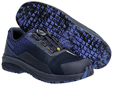 Mascot F1501-909 Veiligheidsschoenen laag Donkermarine/Helder Blauw