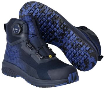 Mascot F1502-909 Veiligheidsschoenen hoog  Donkermarine/Helder Blauw
