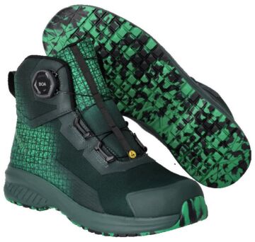 Mascot F1502-909 Veiligheidsschoenen hoog  Groen/Helder Groen