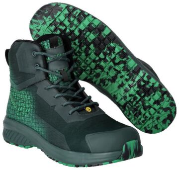 Mascot F1503-909 Veiligheidsschoenen hoog  Groen/Helder Groen