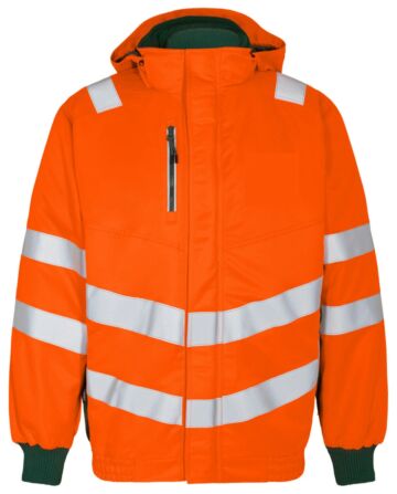 F. Engel 1247-935 Safety Pilot Jacket Orange/Green