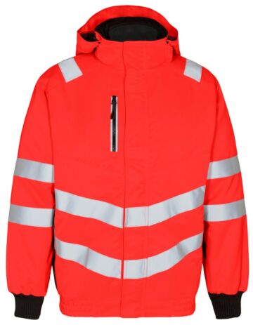 F. Engel 1247-935 Safety Pilot Jacket Red/Black
