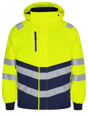 F. Engel 1248-930 Safety Pilot Jacket Yellow/Blue Ink