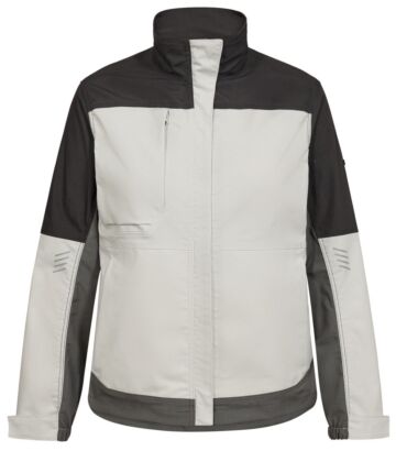 Engel 1333-144 Entire werkjack met stretch voor dames Bone White/Anthracite Grey