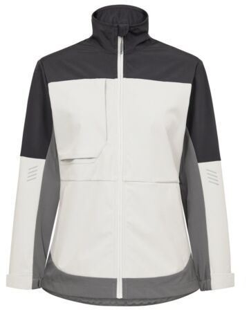 Engel 1335-140 Entire softshell jack voor dames Bone White/Anthracite Grey