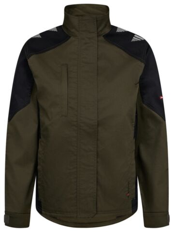 F. Engel 1816-255 Galaxy Stretch Work Jacket Ladies Forest Green/Black