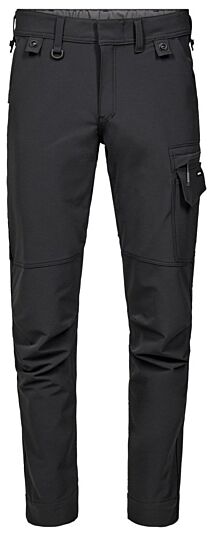 Engel 2336-234 Entire monteursbroek met 4-way stretch Antracietgrijs/Zwart
