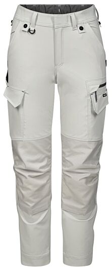 Engel 2341-234 Entire werkbroek met 4-way stretch voor dames Bone White/Anthracite Grey