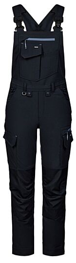 Engel 3341-234 Entire amerikaanse overall met 4-way stretch voor dames Deep Blue/Dark Sea