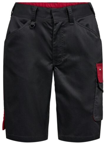 F. Engel 6816-255 Galaxy Stretch Shorts Ladies Anthracite/Red