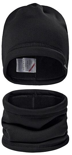 Engel 9091-22 Beanie- en nekwarmerset Zwart