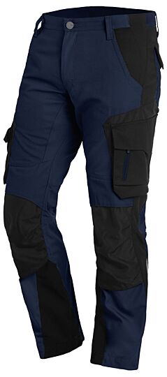 FHB Florian Werkbroek Marineblauw-Zwart