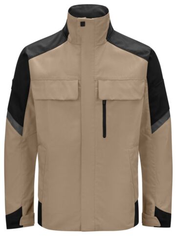 FHB Frank Werkjack Beige-Zwart