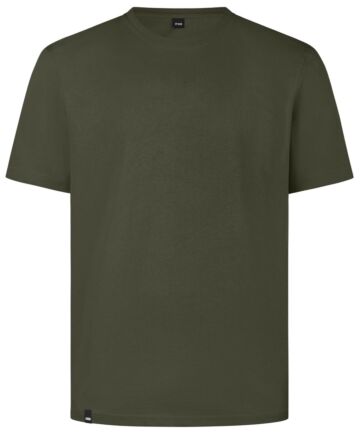 FHB Jens T-Shirt eenkleurig Olijfgroen