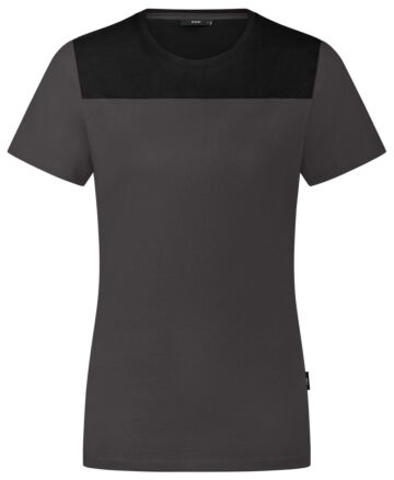 FHB Kira T-Shirt Anthraciet-Zwart