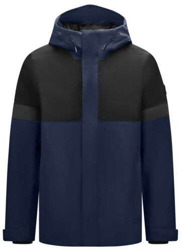 FHB Luca Regenjas Marine-Zwart