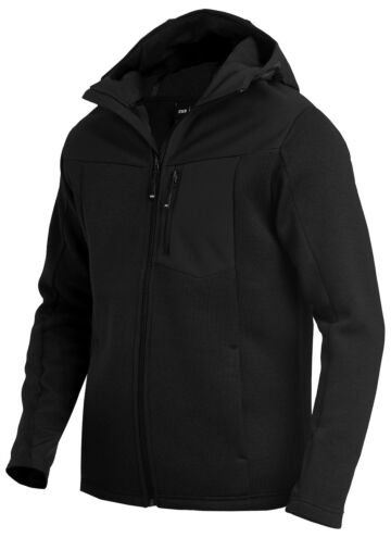 FHB Maximilian Hybrid-Softshell-Jack Zwart