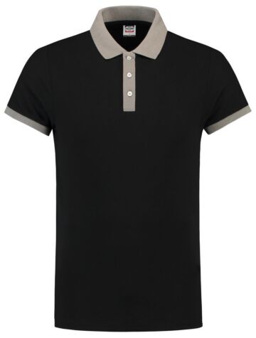Tricorp 201002 Poloshirt Slim Fit Zwart-Grey