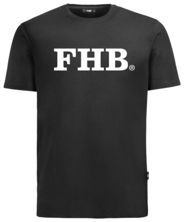 FHB Phil T-Shirt met FHB Zwart