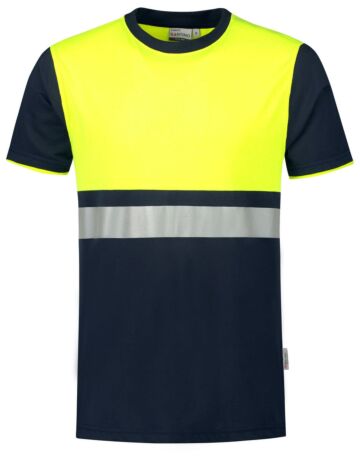 Santino Hannover T-shirt Real Navy / Fluor Yellow