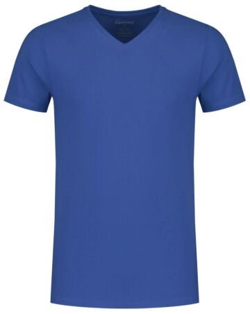Santino Jazz V-neck T-shirt Royal Blue