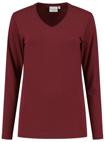 Santino Ledburg Ladies T-shirt Burgundy