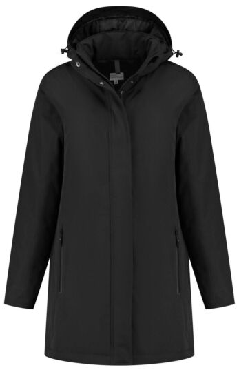 Santino Santiago Ladies Parka Black