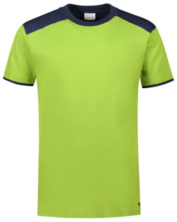 Santino Tiesto T-shirt Lime / Real Navy