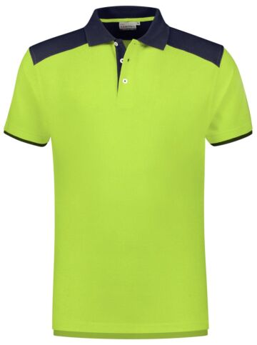 Santino Tivoli Poloshirt Lime / Real Navy