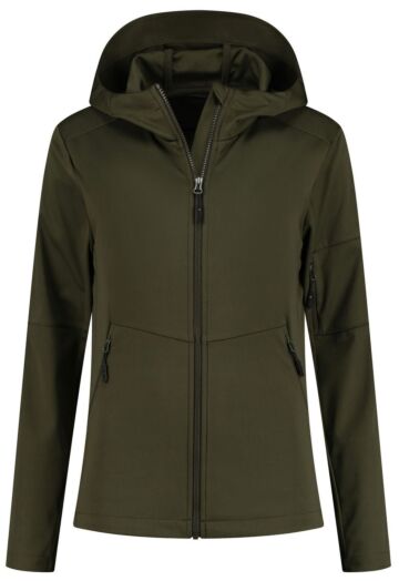 Santino Seattle Ladies Softshell Jacket Army