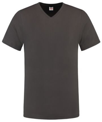 Tricorp 101005 T-Shirt V Hals Slim Fit Donkergrijs