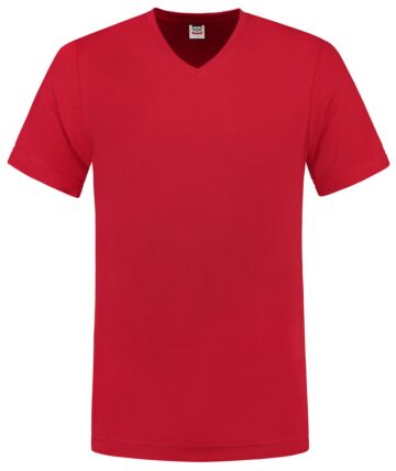Tricorp 101005 T-Shirt V Hals Slim Fit Rood
