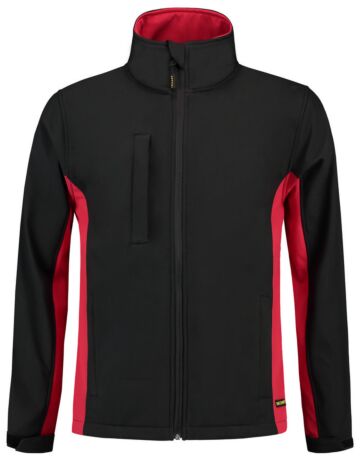 Tricorp 402002 Softshell Zwart-Rood