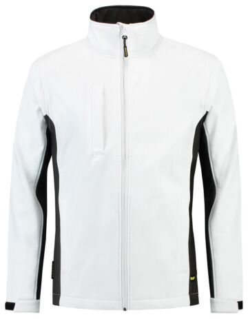Tricorp 402002 Softshell Wit Donkergrijs