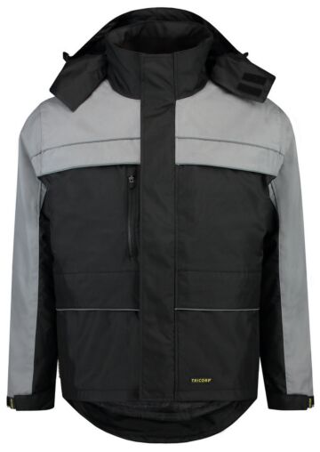 Tricorp 402003 Parka Cordura Zwart-Grey