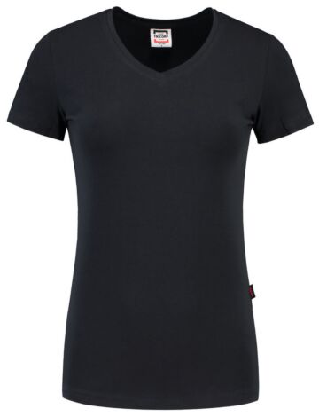 Tricorp 101008 T-Shirt V Hals Slim Fit Dames Marineblauw