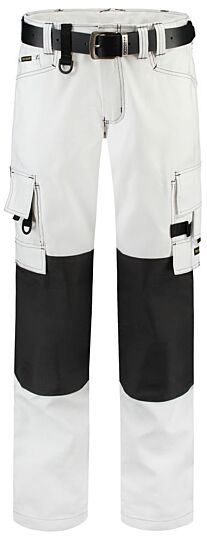Tricorp 502009 Werkbroek Cordura Canvas Wit Donkergrijs