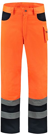 Tricorp 503002 Werkbroek ISO20471 Fluor Oranje-Marineblauw