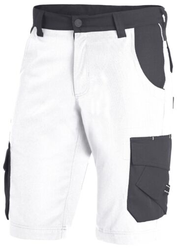 FHB Theo Bermuda Twill Wit-Antraciet