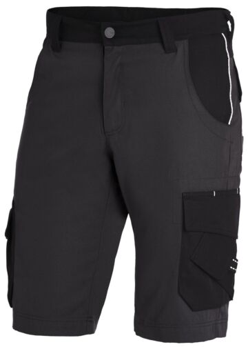 FHB Theo Bermuda Twill Antraciet-Zwart