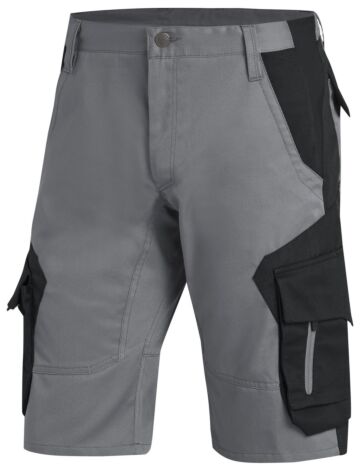 FHB Wulf Bermuda Grijs-Zwart