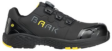 Baak Alex S3S Zwart/Geel Laag BOA 223012