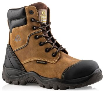 Buckler Boots BSH008WPNM Buckshot 2 S3 Hoog Donkerbruin Waterdicht Rits