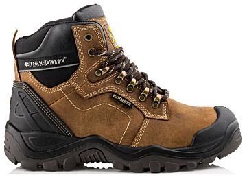 Buckbootz BSH009BR Buckshot Hoog Donkerbruin