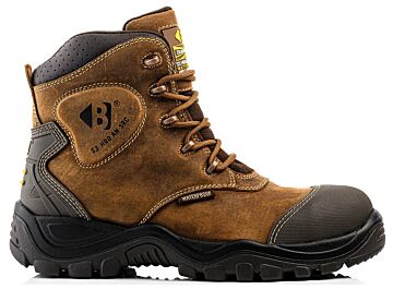 Buckbootz BSH012BR Buckshot Hoog Enkelbescherming Donkerbruin
