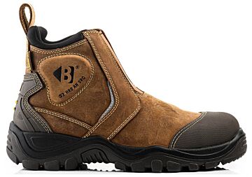 Buckbootz BSH014BR Buckshot Instapper Enkelbeschermer Donkerbruin