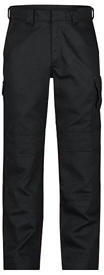 DASSY® Arizona Vlamvertragende werkbroek met kniezakken Zwart