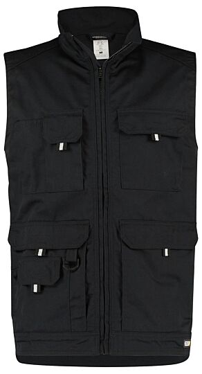 DASSY® Avila Mouwloze werkvest Zwart