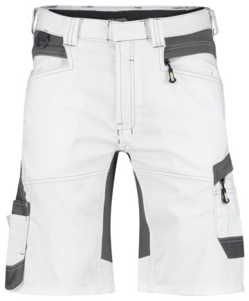 DASSY® Axis Painters Schildersshort met stretch Wit/Antracietgrijs