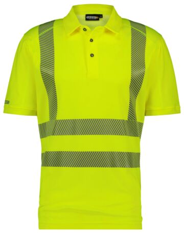 DASSY® Brandon Hogezichtbaarheids-UV-polo Fluogeel